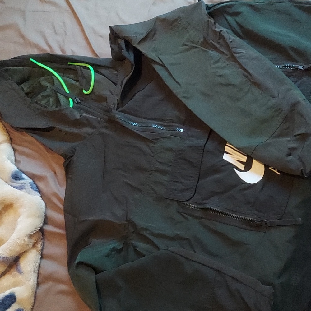 Nike Green windbreaker